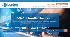Desktop Screenshot of bentontechsolutions.com